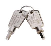 LICAEVEY Llave de Refrigerador, Construcción Duradera de Aleación de Aluminio, Desbloqueo Seguro, 2 uds., para el Hogar, Cocina, Portátil