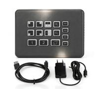 LICAEVEY Mezclador Conmutador de Vídeo en HDMI de 2 Canales, Tarjeta de Captura 1080p, Latencia Ultrabaja Tipo C 3.0 para Videoconferencias de Transmisión de Juegos, Soporte para OBS Zoom (Enchufe