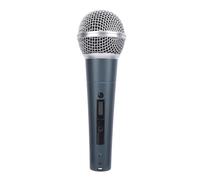 LICAEVEY Micrófono Dinámico con Cable de Mano, Micrófono Cardioides Dinámico Conjunto con XLR Hembra a un Clip de Cable y Micrófono de 6.35 Mm, para Karaoke, Habla, Podcasting y Studio