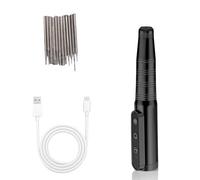 LICAEVEY Mini Herramienta Rotativa Inalámbrica con 3 Velocidades y Carga USB, Kit de Pluma de Molienda Eléctrica con 12 Accesorios para Pulir Perforación Corte Grabado, Reparación