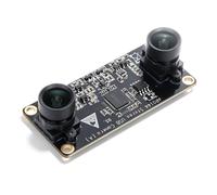 LICAEVEY Módulo de Cámara de Doble Lente de 2MP Compatible con Chip de Sensor AR0144, Módulo de Cámara USB Estéreo sin Distorsión con Puerto USB2.0 para Mapeo de Profundidad e Imágenes 3D