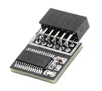 LICAEVEY Módulo TPM2.0, Interfaz SPI SLB9665 Módulo de Seguridad TPM de Placa Base de 12 Pines para 10 11, Compatible con GC TPM2.0 S