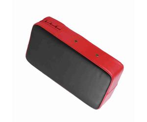 LICAEVEY Objetivo de Boxeo, Almohadilla Duradera para Patadas para Escudo de Entrenamiento de Taekwondo, Cómoda Almohadilla de Perforación Manual para Adultos y Niños (Rojo)