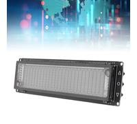 LICAEVEY Pantalla de Espectro Musical VFD, Indicador de Nivel de Control de Sonido en Tiempo Real con Interfaz Tipo C y Reloj Digital, Medidor de Nivel de Audio para Teléfono,