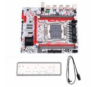 LICAEVEY Placa Base para Juegos X99, Placa Base para Computadora Micro ATX con PCB de 8 Capas, Interfaz M.2 NVMe NGFF para Xeon E5 V3 V4 LGA 2011 3 CPU