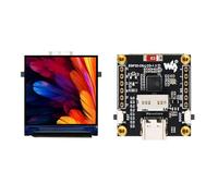 LICAEVEY Placa de Desarrollo de Pantalla LCD de 1,3 Pulgadas, 240x240 Píxeles, Compatible con RISC Dual Core WiFi6 BLE 5, para Proyectos de Bricolaje IoT Micropython