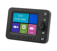 LICAEVEY Receptor Adaptador de Radio Digital Dab para Automóvil, Transmisor FM con Bluetooth 5.0, Pantalla TFT de 2.8 Pulgadas para Claridad de Audio Similar a un CD e Información
