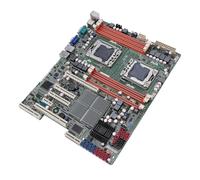 LICAEVEY Reemplazo de Placa Base para Juegos ATX para Placa Base de Servidor Z8NA D6C, LGA 1366 DDR3 24GB X58 con LAN Dual, PCI E 16X, SATA II, IPMI 2.0 Administración Remota