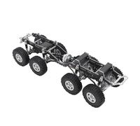 LICAEVEY Reemplazo del Marco del Chasis del Automóvil RC de Fibra de Carbono para el Kit de Reajuste de Gravedad Central Baja Axial SCX24, Actualización Liviana de Alta Resistencia para (Negro y