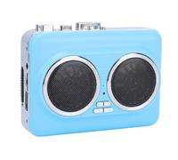 LICAEVEY Reproductor de Casete Portátil, Convertidor de Casete Portátil USB a MP3 con Altavoz Incorporado, Grabadora de Audio Digital para Reproducción de Cintas Antiguas y Archivo de (Blue)