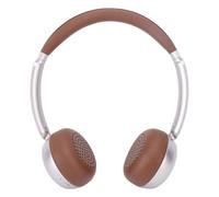LICAEVEY Retro Bluetooth 5.4 Auriculares, Auriculares sobre Inalámbricos, Sonido sin Pérdidas de Cancelación de Ruido, Liviano Cómodo para Viajar a Casa Textura Mate (Brown)