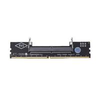 LICAEVEY Tarjeta Adaptadora DDR5 U-DIMM a SO-DIMM RVs, Convertidor de Memoria de Computadora Portátil a Computadora de Escritorio para Reparación, Mantenimiento y Prueba de Memoria DDR5