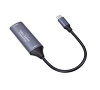 LICAEVEY Tarjeta de Captura de Vídeo 4K 60Hz, Tarjeta de Captura de Juegos HDMI a USB C 3.0 con Latencia Ultrabaja, Plug & Play para Transmisión OBS y Conferencias en