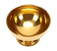 LICAEVEY Tazas de Helado de Acero Inoxidable con Tenedor Dorado, Juego de Cuencos de Postre para de Frutas con Pudín, Cuencos para Servir con Patas para s de Frutos Secos, 4,06 Pulgadas