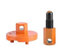 LICAEVEY Tope de Pistón, Herramienta de Extracción de Embrague de Motosierra con Soporte de Volante, Bloqueo de Pistón Universal para Servicio de Cigüeñal, Compatible con Soplador de Hojas, Bujía