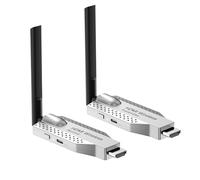 LICAEVEY Transmisor y Receptor HDMI Inalámbrico, Adaptador Extensor de Señal de Video 1080P Transmisión de 50 M, Modo Extendido para PC Portátil a Monitor de Proyector de TV
