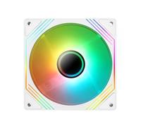 LICAEVEY Ventilador de Casos de PC Argb de 140 Mm: Enfriamiento de Presión Estática Alta con Iluminación Sincronizada, Ventilador de Chasis de 140x140x25 Mm para Enfriadores (Inverso)