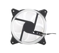 LICAEVEY Ventilador de CPU Ventilador Enfriador de Caja ARGB de 120 Mm, Enfriamiento Rápido de Doble Bucle de 1200 RPM con Ventilador Silencioso de Chasis de Luz RGB 30000 H de Larga