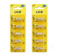 LiCB 10 pilas alcalinas de 27A, 12 V, V27A, LR27, MN27, L828, A27, 12 V, batería de 3 años de duración