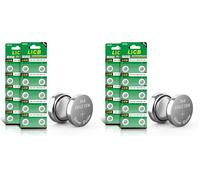 LiCB 20 baterías para Reloj SR621SW 364 1,5 V Pila de botón V364 AG1 LR621 SR 621SW (Paquete de 2)