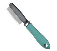 Lice Comb Pets, Professional Grooming Brush, Fine-Tooth Detangling Tool, Gentle Demitting, Ergonómico Handle Grip, for Cats Puppies and Daily Pet Brushing Rutina