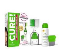 Lice Treatment Kit by Lice Clinics-Guaranteed Cure for Super Lice-Safe Non-Toxic (Complete Kit with 5.25oz Shampoo Metal Comb & More)