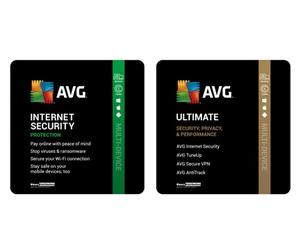 Licencia de 2 años para AVG Internet Security 2026 o AVG Ultimate: AVG Internet Security 2026