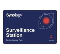 Licencia Física Synology Surveillance Device License Pack/ 4 Dispositivos