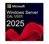 Licencia microsoft windows server 2025/ cal/ 5 usuarios