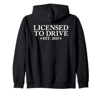 Licencia para conducir est 2025 Licencia de conducir nuevo conductor Sudadera con Capucha