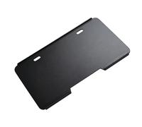 License Plate Frames - Black Rustproof Acrylic Buckle, Waterproof License Plate Frame for Outdoor Travel Road Trip | Vehicle Holder for Cycling Night Driving Scooter Men Adults | Car Motorcycl