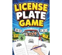 License Plate Game for Kids: The Ultimate Road Trip Activity Book and Travel Game for Kids Ages 6+ to Spot US State License Plates on Long Car Rides