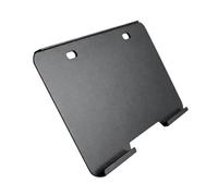 License Plate Holder For Motorcycle - Rustproof Waterproof Buckle Design | Heavy Duty Galvanized Iron Frame Black | Perfect For Bike Scooter Night Riding and Outdoor Adventure Travel