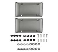 License Plate Protector, Clear Protective Shield, License Plate Dust Cover