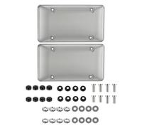 License Plate Protector, Clear Protective Shield, License Plate Dust Cover