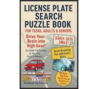 License Plate Search Puzzle Book For Teens, Adults & Seniors: Large Print Find Easy To Read 2400 Words With Solutions | Activity Book for Everyone | ... Car, Trucks, Vehicles & Classic Tag Themes