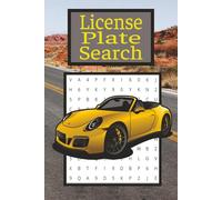 License Plate Search: Word Search Puzzle Book for Road Trips | Travel-Themed Brain Games for Kids & Adults | Make Every Journey