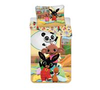 License Sweet Home / Jerry Fabrics Bing Bunny Juego de Cama Funda de Edredón 140 x 200 cm y Funda de Almohada 70 x 90 cm, Algodon, Tamaño Europeo