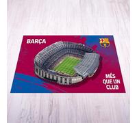 Licensed Décor Alfombra del FC Barcelona - Pequeña (70 cm (Ancho) x 100 cm (Alto) - Estadio 1