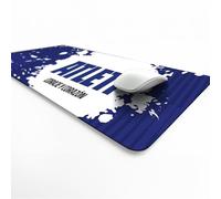 Licensed Décor Atlético de Madrid - Alfombrilla de escritorio - Atleti on Blue Graphic Splash - 43 x 90 cm