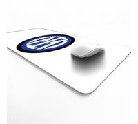 Licensed Décor FC Internazionale Milano - Tapete de vinilo para escritorio, escudo sobre blanco, 35 x 60 cm