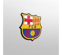 Licensed Decor licencia oficial Placa del FC Barcelona (47x47cm) 4mm Vidrio Acrílico