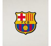 Licensed Decor oficial Placa del FC Barcelona (47x47cm) 10mm Cartón pluma