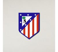 Licensed Décor Placa con licencia oficial Atlético de Madrid (39.6X50cm) 10mm Foamboard