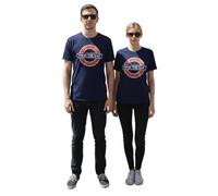 Licensed TFL101MTGN Mind The Gap Underground London T Shirt Navy M