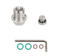 Licero de Drenaje de Aceite de Acero Inoxidable supervisa el de reparación de Rosca de tapado Auto-Back M12 1-1 25 1 5 1 75x 15 mm M14 1 M16 1 Compatible con Varias sartenes de Aceite(M18.1 to 1.5)