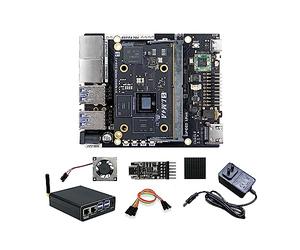 LicheePi 4A 64bit LPDDR4X 8GB RISC-V Single Board Computer Open Source Linux IoT placa de desarrollo con RISC-V Quad-core 2.0GHz TH1520 CPU, WiFi4 BT5 Dual Gigabit Ethernet, Support Linux Android