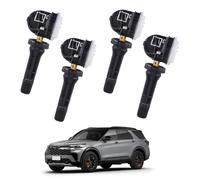 LICHENGTAI 4 unidades 2036832 TPMS Sensor de presión de neumáticos compatible con Ford B-Max C-Max Ecosport Fiesta Focus Mondeo Kuga RDKS Sensor Sistema de control de presión de neumáticos 1862980