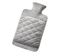 LICHENGTAI Bolsa de agua caliente de peluche, bolsa de agua caliente de goma, extraíble y lavable, bolsa de agua caliente a prueba de fugas para aliviar el dolor, espalda, cuello y hombros