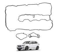 LICHENGTAI culata de balancn compatible con BMW 1er E81E87 E88 E82 3er E90 E93 E92 E91 5er E60 E60 Engine Valve Cover Gasket Set 11127555738, 11127555739, 11127555740